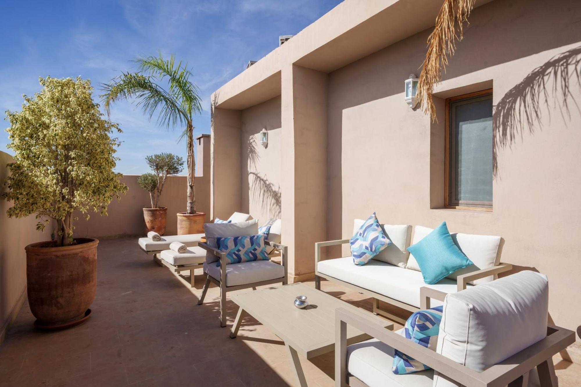 dar al walidine Villa Marrakesh Buitenkant foto